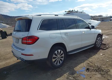 2018 Mercedes-Benz Gls 450 4Matic z USA, uszkodzony, nr VIN 4JGDF6EE0JB078318